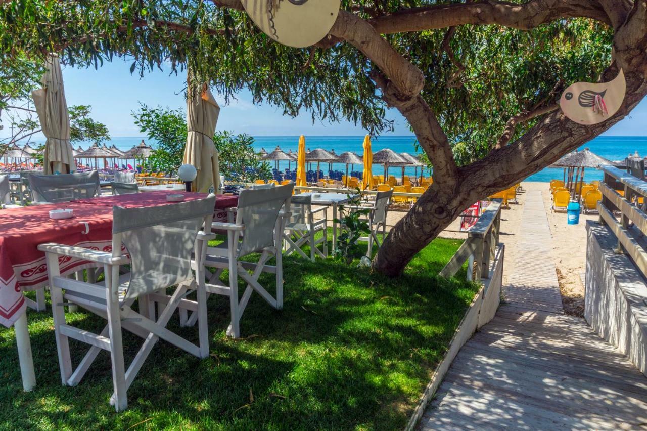 Hotel Loukas Vrachos Паралія Врачу Екстер'єр фото