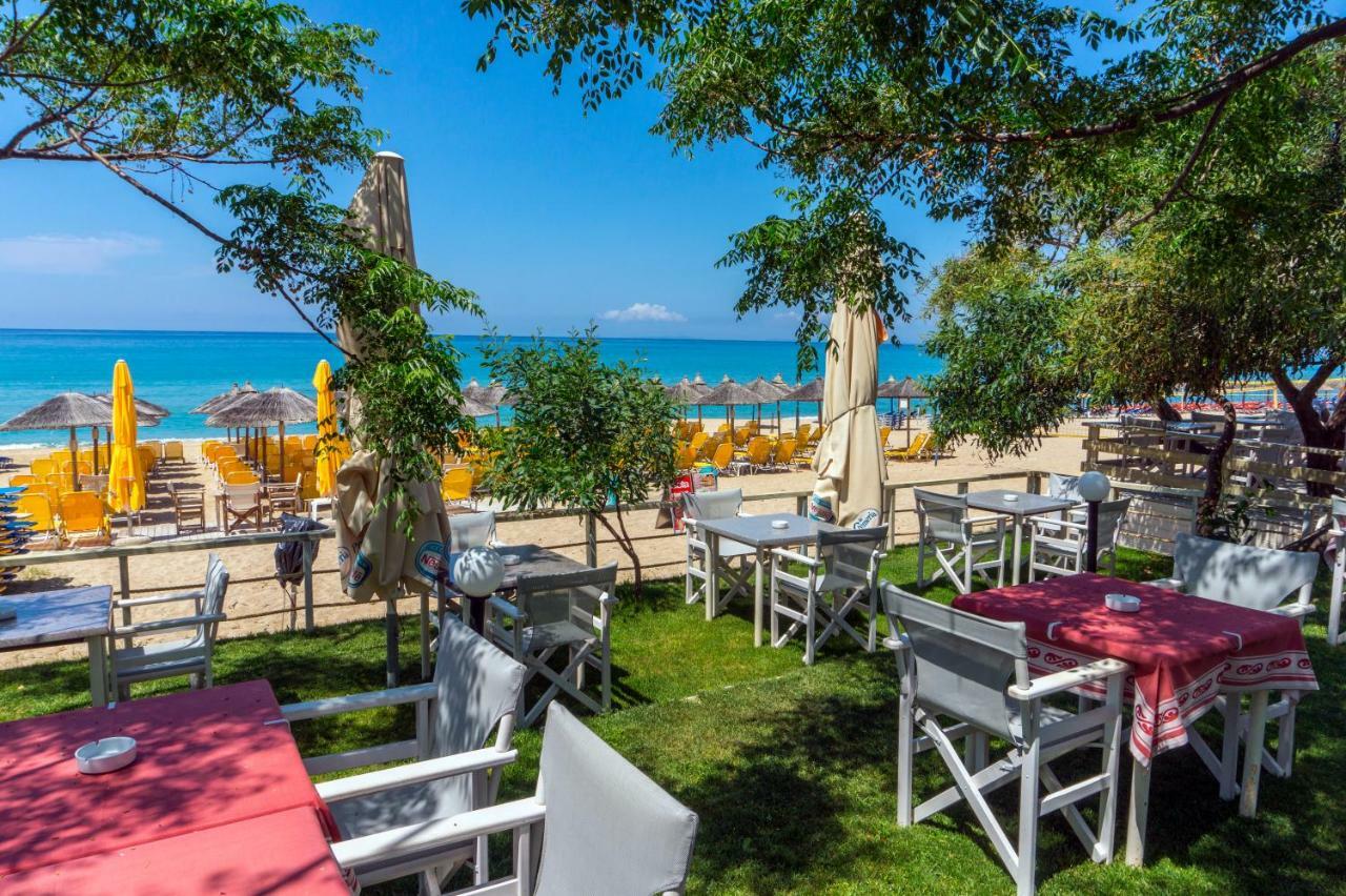 Hotel Loukas Vrachos Паралія Врачу Екстер'єр фото